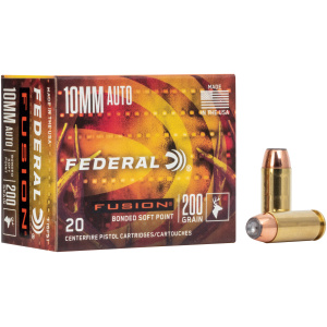 Fusion 10mm Handgun Ammo: Deer Hunting Loads - 20/box