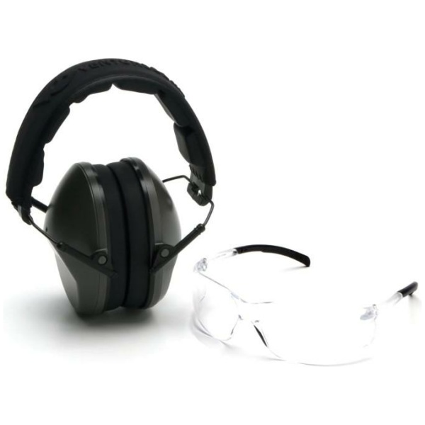 Pyramex Low-Profile Combo Kit for Ultimate Shooting Safety