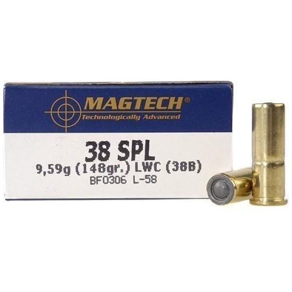 MagTech Centerfire Handgun Ammo - 50 Rounds - Reliable Power