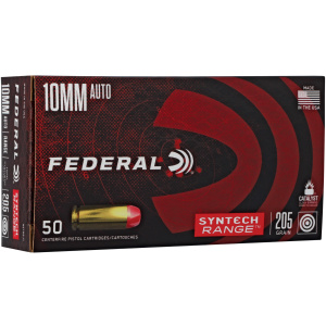 Federal Syntech 10mm Auto 205gr - 50 Rounds - Dominate!