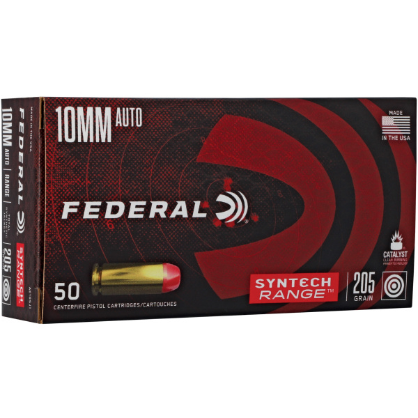 Federal Syntech 10mm Auto 205gr - 50 Rounds - Dominate!