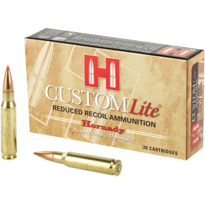 Hornady Custom 308 Winchester Ammo - 20 Rounds | Accurate & Powerful