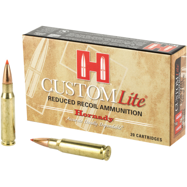 Hornady Custom 308 Winchester Ammo - 20 Rounds | Accurate & Powerful