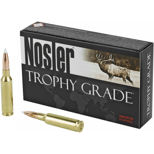 Nosler 6.5 Creedmoor Trophy Grade Ammo - 20/Box