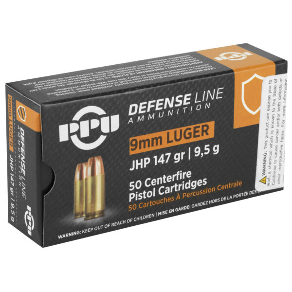PRIVI 9mm Luger JHP 147gr Ammo 50 Rds for Accurate Shooting - Image 2