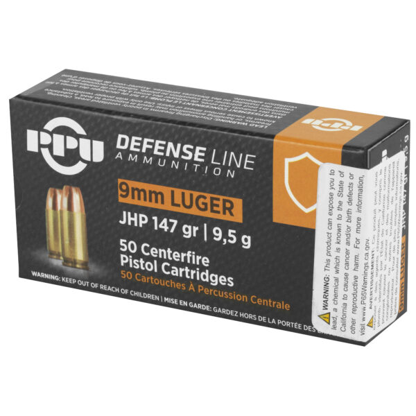 PRIVI 9mm Luger JHP 147gr Ammo 50 Rds for Accurate Shooting - Image 3
