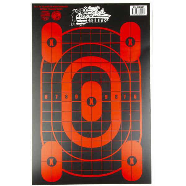 Pro-Shot Targets 12x18 TAC Training for Precision Shooting