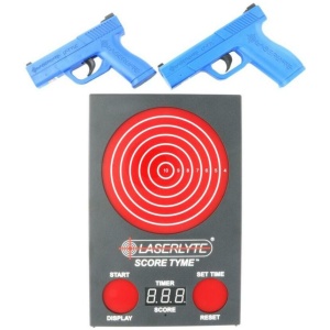 LaserLyte Score Tyme Trainer Kit for Home Shooting Practice