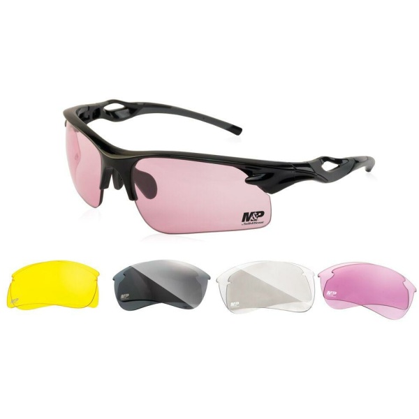 Smith & Wesson M&P Harrier Shooting Glasses with Interchangeable Lenses