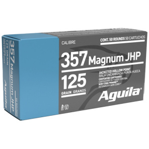 Aguila 357 Magnum 125gr JHP 50 Rounds - Buy Now!