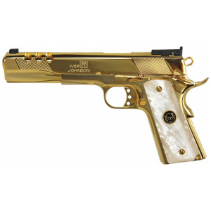 10MM 6" 24K GOLD WHITE PEARLIVER JOHNSON EAGLE XL PORTED