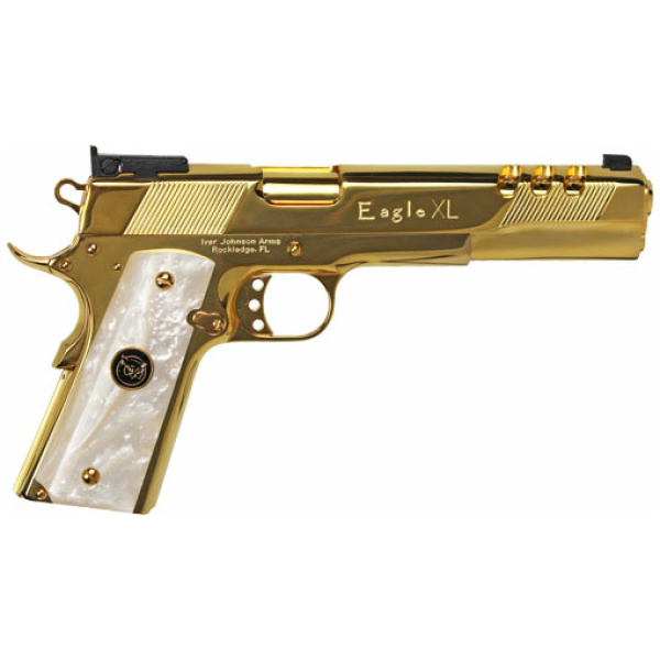 10MM 6" 24K GOLD WHITE PEARLIVER JOHNSON EAGLE XL PORTED - Image 2