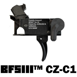 Franklin Armory BFSIII Trigger for CZ Scorpion: Fastest Semi-Auto