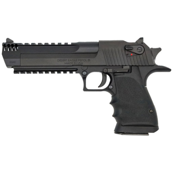 6" BLACK ALUM FRAME CARBON SLDDESERT EAGLE MARK XIX 50AE