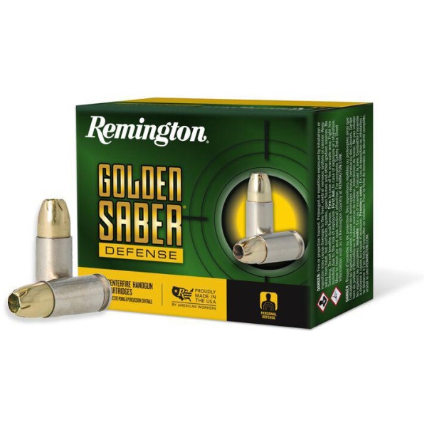 Remington Golden Saber 9mm Ammo - 20 Rounds | Stopping Power