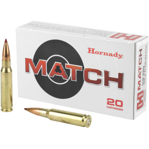 Hornady 308 168gr Match Ammo - 20 Rounds | Precision