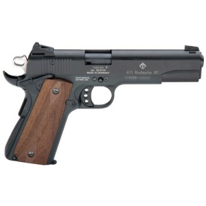 5" BLACK/FAUX WOOD GRIPS 10RDGERMAN SPORT 1911 22LR