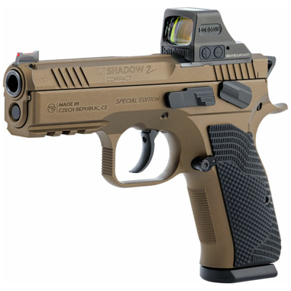 BURNT BRONZE W/HOLOSUN 508T-RDCZ SHADOW 2 COMPACT OR 9MM