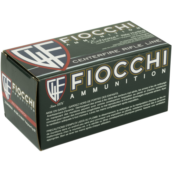 Fiocchi 223 REM Extrema Centerfire Ammo - 50 Rounds - Image 2