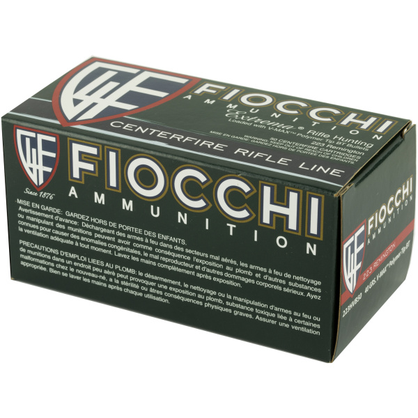 Fiocchi 223 REM Extrema Centerfire Ammo - 50 Rounds - Image 3
