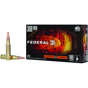 Federal Fusion Tipped 308 Winchester 20/Box - Deer Hunting
