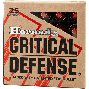 Hornady Critical Defense Ammo: 40 S&W & 5.7x28mm (25/box)