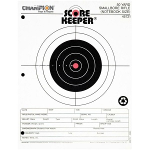 Champion Scorekeeper Targets Fluorescent Orange Bull 50 yd