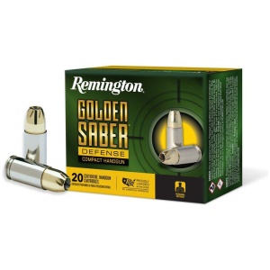 Golden Saber Defense 9mm: Powerful Self-Defense Ammo (20/box)