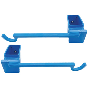 Armored 8" Vertical Hang Hookbash Target AR500 Steel Stand