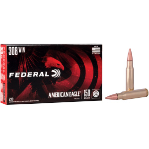 Federal 308 Winchester 150 Grain FMJ 20/Box