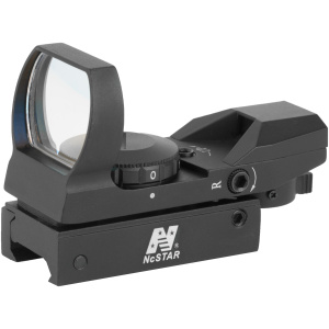 NcStar Red Four Reticle Reflex Optic Sight for Precision Shooting