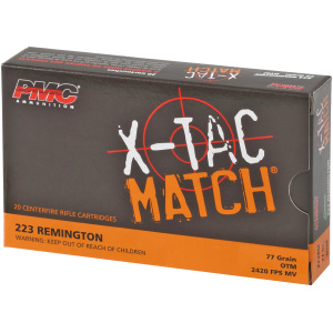 PMC X-TAC Match 223 Rem 20/Box - Top Shooting Ammo