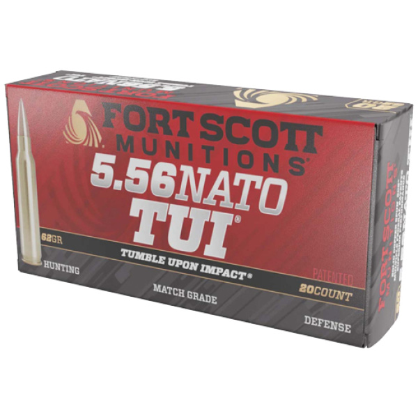 Fort Scott 5.56x45mm 62gr - 20 Rounds Box