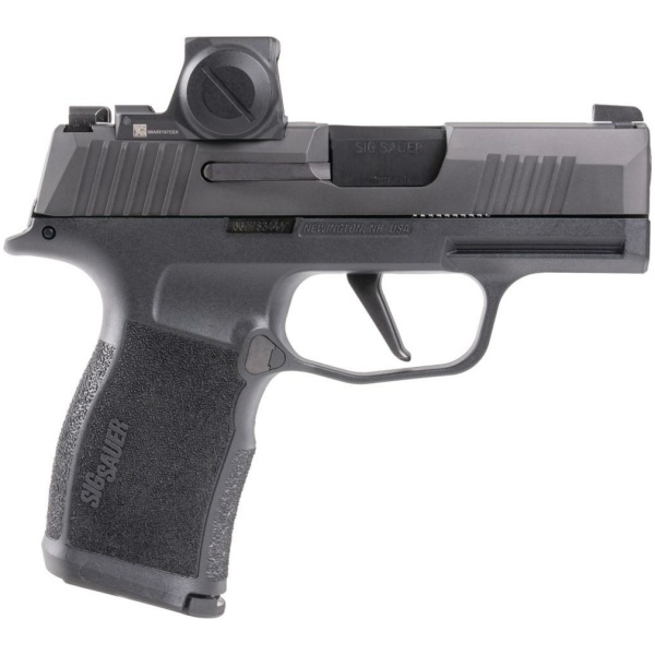 Sig Sauer P365X Compact Handgun 9mm 12rd Magazines (2) 3.1" Barrel Black with Romeo-X Red Dot