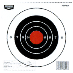 Enhance Accuracy with BULL'S-EYE 26 Paper Targets 8-Inch
