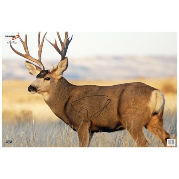 Birchwood Casey Mule Deer 2 Targets Enhance Shooting Skills