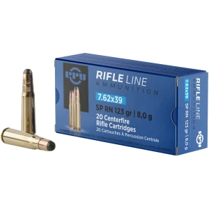 7.62x39 Ammo - Prvi Partizan 20rd Box - Reliable Rifle Loads