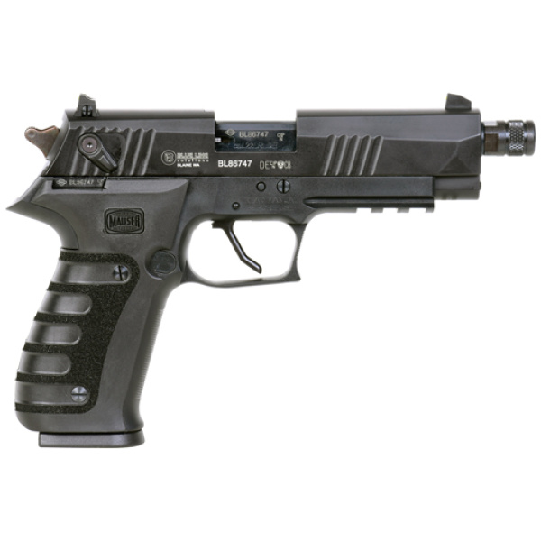 DA/SA THREADED BLACKBL MAUSER M20 SD 22LR 10-SHOT