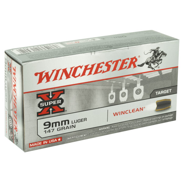 Winchester Winclean 9mm Luger Ammo for Clean Performance - Image 2
