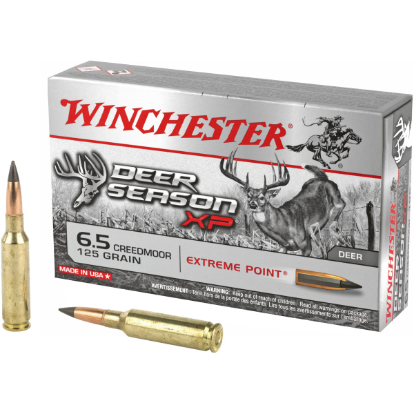 Winchester Deer Season XP 6.5 Creedmoor 20/box - Big Knockdown