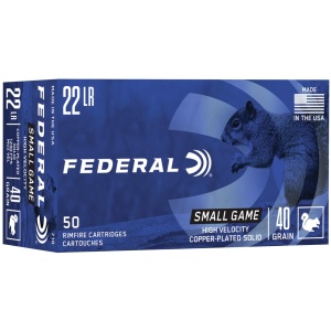 Federal Game-Shok .22 Ammo: 50 Rounds - Hunting & Varmint