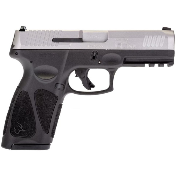 Taurus G3 Matte Stainless 9mm Luger Full Size 17rds Steel Sight 4" Barrel