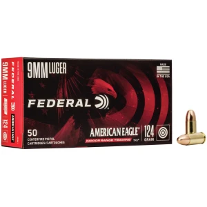 American Eagle 9mm Ammo - 50 Rounds of Reliable Power