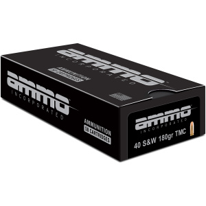 Ammo Inc 40 S&W 180 Grain TMC 50 Round Box