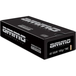 Ammo Inc 40 S&W 180 Grain TMC 50 Round Box