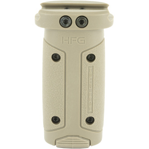 Hera USA HFG Vertical Front Grip for AR-15 with Storage Tan