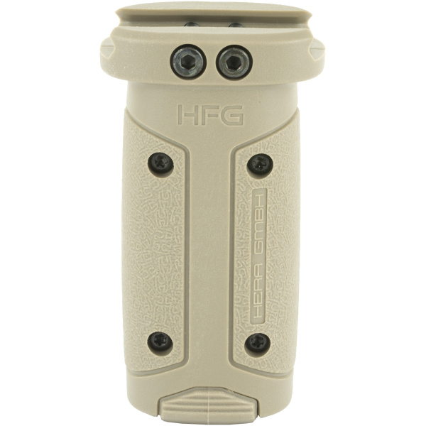 Hera USA HFG Vertical Front Grip for AR-15 with Storage Tan