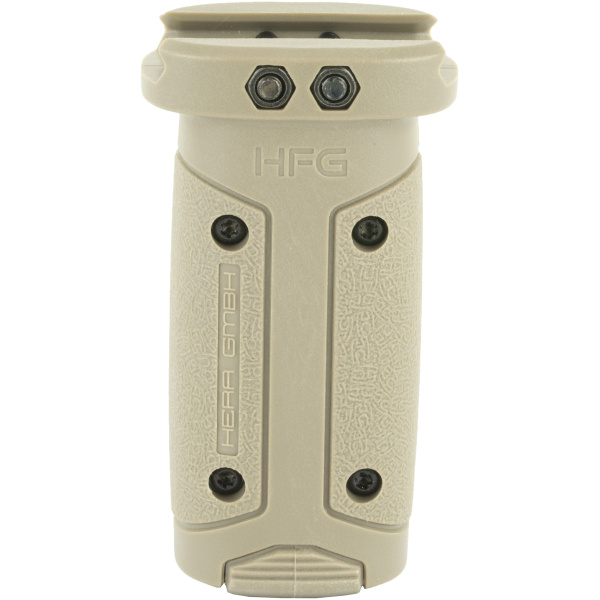 Hera USA HFG Vertical Front Grip for AR-15 with Storage Tan - Image 2