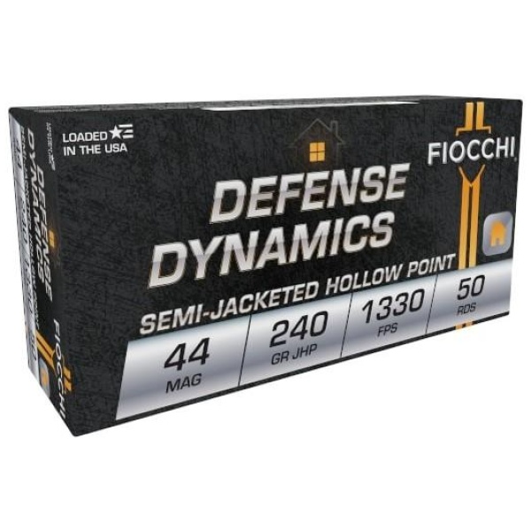 Fiocchi .44 Mag Ammunition - 240 Rounds - Shooting Dynamics