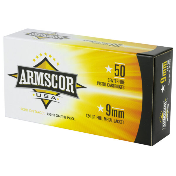 ARMSCOR 9mm Luger Ammunition Made in USA for Superior Quality - Image 3